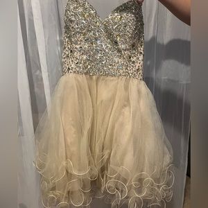 Formal jeweled dress size M